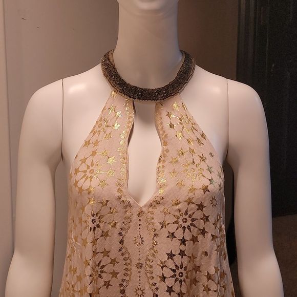 Kimchi Blue Corellia Beaded Neck Mini Dress - Picture 2 of 7